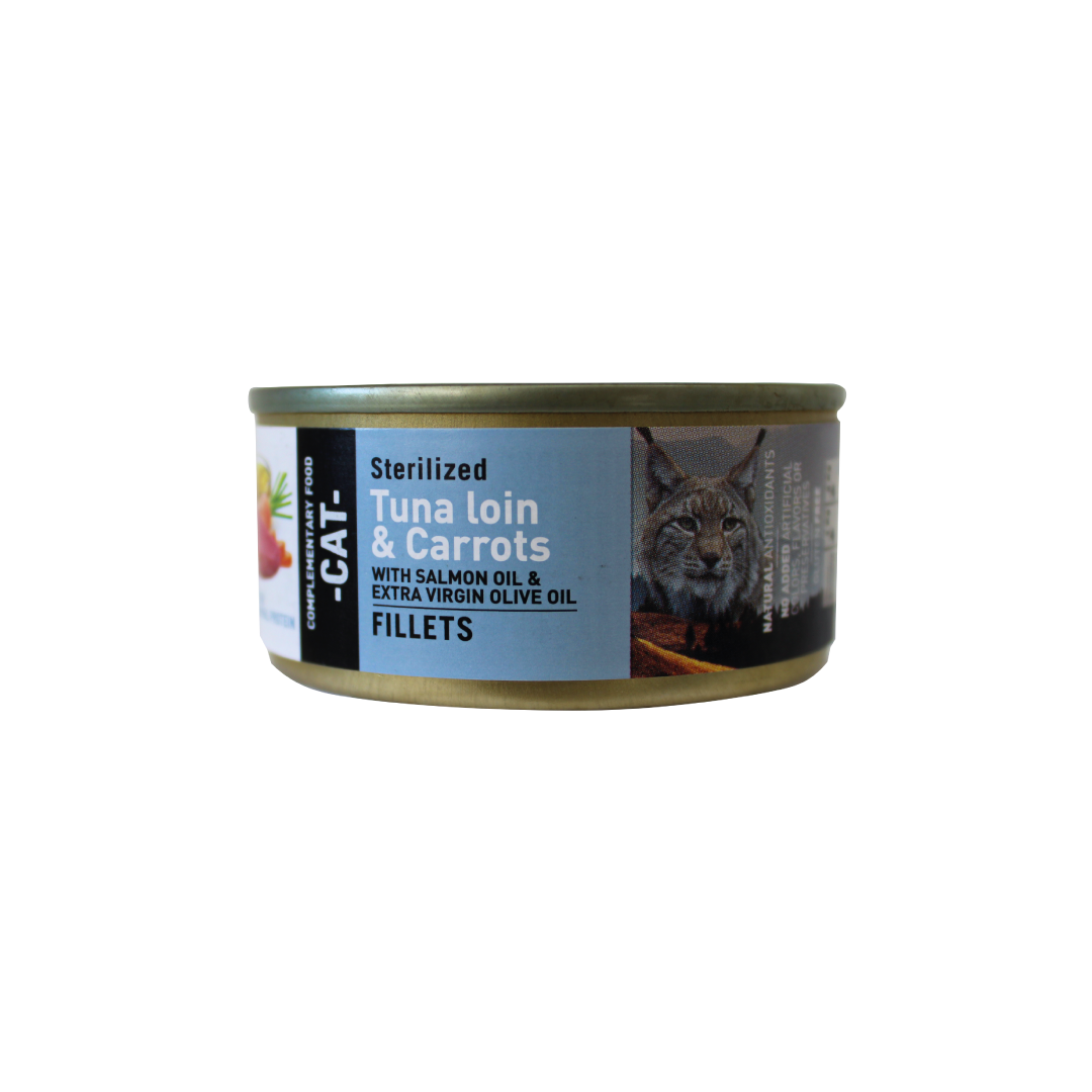 BRAVERY TUNA LOIN AND CARROTS STERILIZED CAT WET FOOD 70 GR