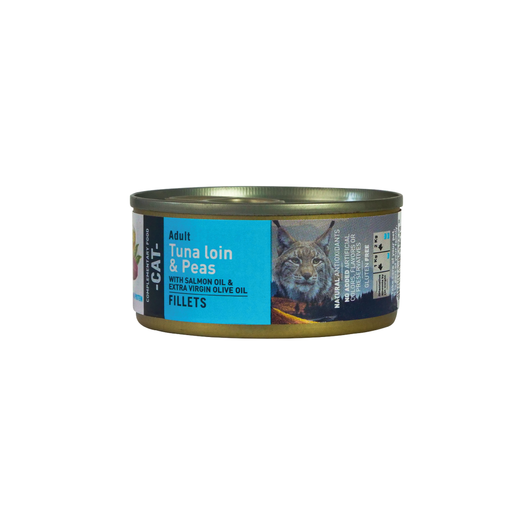 BRAVERY TUNA LOIN AND PEAS ADULT CAT WET FOOD 70 GR