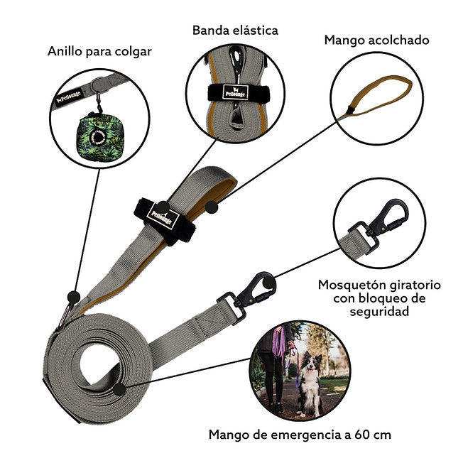 CORREA LARGA PETLOUNGE 3MT