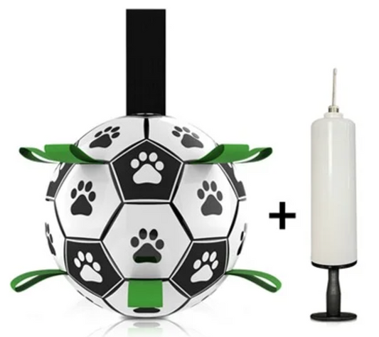 PELOTA DE FÚTBOL PARA PERRO