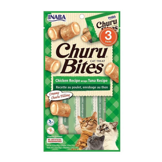 Churu Gato Bocaditos Wrap Atún 10grx3