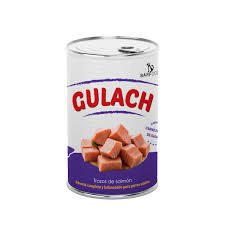 Gulach de perro sabor salmón 400gr