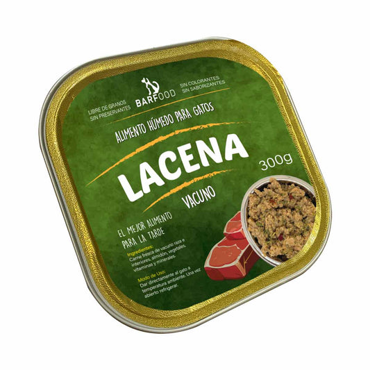 Lacena para gato sabor vacuno 300gr