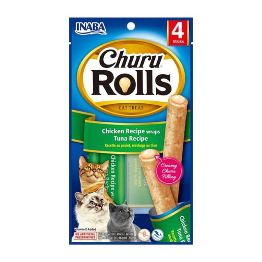 CHURU ROLLS CAT TUNA X 4