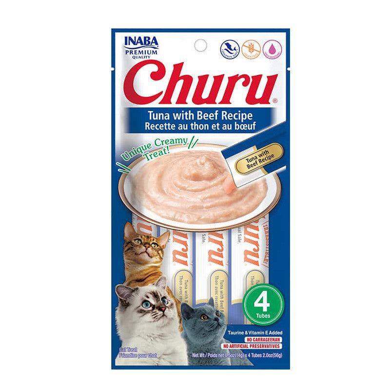 Churu Gato Atún y Carne 14gr/4 tubos