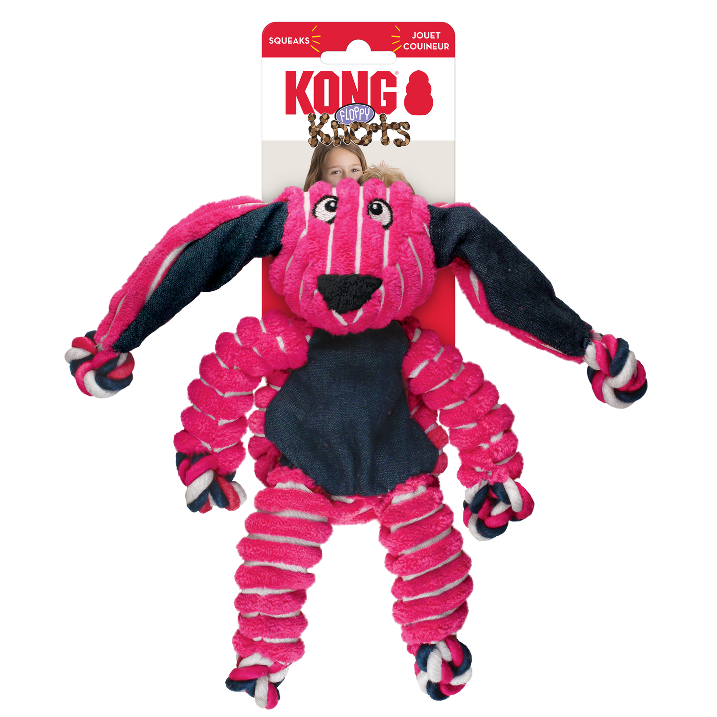 Kong Floppy Knots Bunny M/L