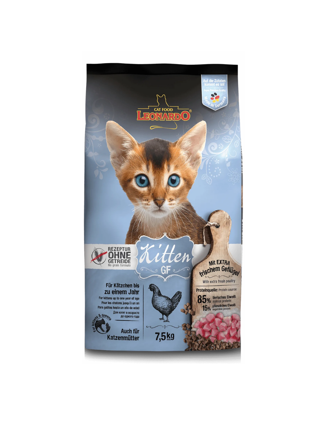 LEONARDO KITTEN GRAIN FREE 7,5 KG