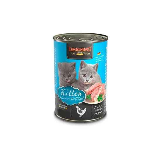 Leonardo Latas quality selección Kitten 400gr