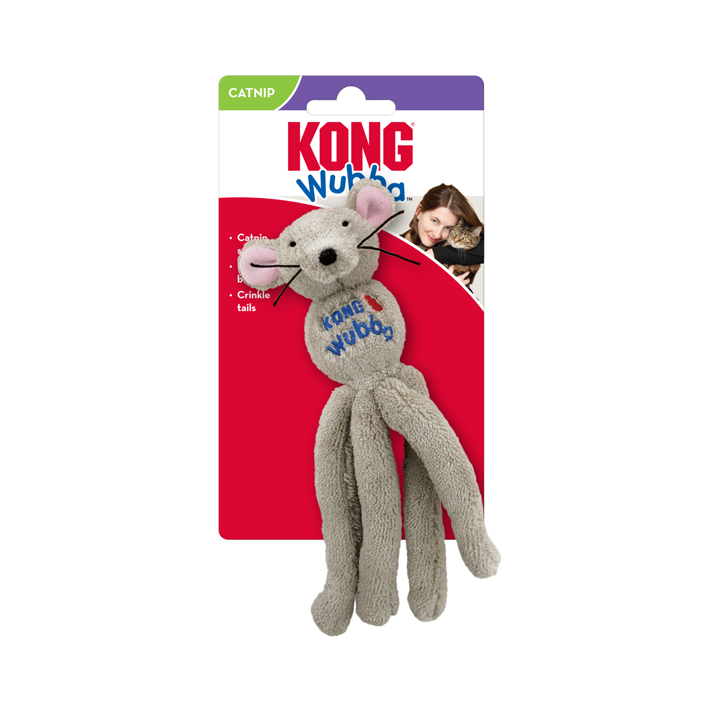 Kong Wubba cat Mouse